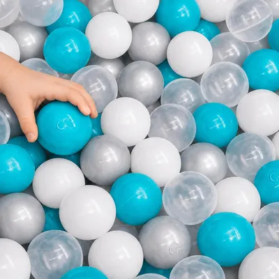 Produktbild von 200 Bunte Bälle für Bällebad - 5,5cm Bällebad Bälle Kinder Spielbälle Bällepool