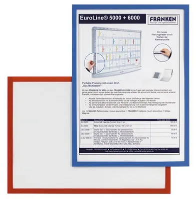 Produktbild von FRANKEN Sichttasche FRAME IT X-tra! Line, DIN A4, grau (70010875)