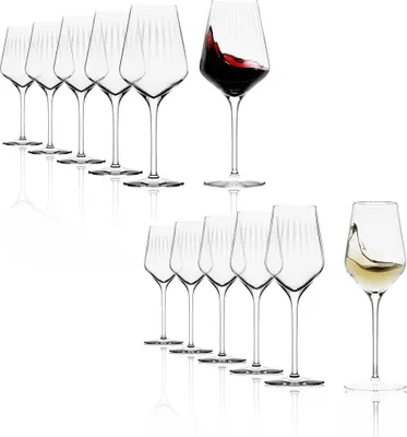 Produktbild von Stölzle Lausitz Symphony Rotweinkelch/ Weißweinkelch Set 12 tlg