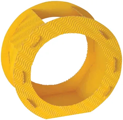 Produktbild von HEYDA 204876215 Rundlaternen-Zuschnitt Ø 22 cm gelb
