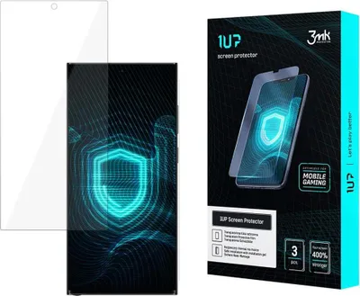 Image de 3mk Film de protection d'écran 1UP pour Samsung Galaxy S23 Ultra transparent Gaming (3 pièces)