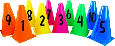 Obrázek produktu pro Počet kuželů 23 cm - Sada 1-10