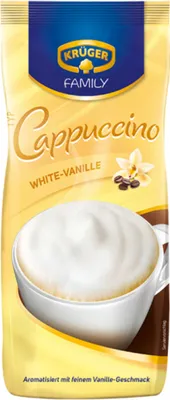 Produktbild von Krüger Family Cappuccino White | 500-g-Beutel