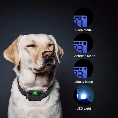 Obrázek produktu pro Anti Barking Náhrdelník pro Shock Vibratio Výcvik psů Britské regulační