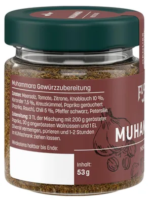 Produktbild von Muhhamara Gewürzzubereitung