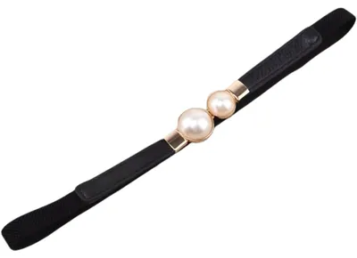 Immagine prodotto di Cintura Elastica Donna EB-40072 - Nero Elegante KP40072