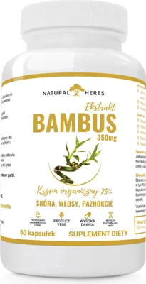 Produktbild von Altopharma Bambusextrakt 350 mg Organisches Silizium HAUT NÄGEL 60 Kapseln.