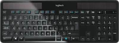 Obrázek produktu pro Logitech K750, RF bezdrátový, bezdrátový, standardní, 2,4 GHz, USB, Nano