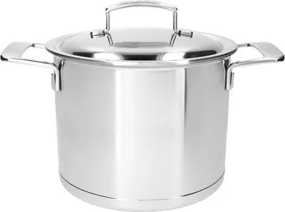 Produktbild von Demeyere Suppentopf Induktionsgeeignet Double-Walled Silvinox Kupferkern 5l/7.5l