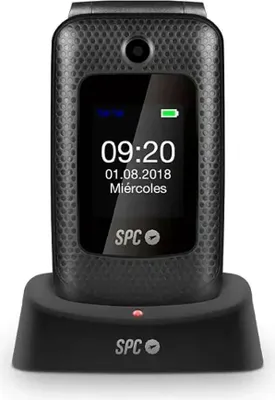 Image de Bouton SOS du téléphone portable pour personnes âgées SPC Magnus Noir