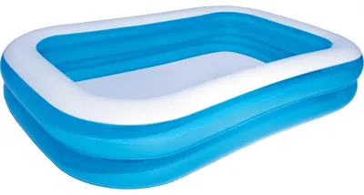 Produktbild von Bestway® Family Pool 262 x 175 x 51 cm, hellblau, eckig
