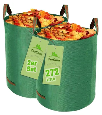 Produktbild von TerCasa Gartenabfallsäcke 272.0 l grün