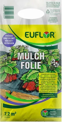 Produktbild von Euflor Mulch Folie 7,2m² 1,2x6 m