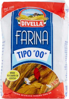 Produktbild von Farina Tipo 00 Mehl 1kg - Divella