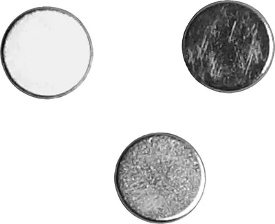 Produktbild von Creativ Company 517911, Rund, Metallisch, Glanz, 5 mm, 2 mm, 10 Stück(e)