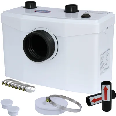 Produktbild von Hebeanlage Fäkalienpumpe 600W Schmutzwasser Abwasser Zerkleinerer WC Dusche H600