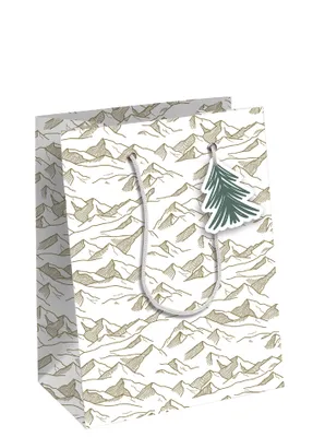 Produktbild von Clairefontaine Weihnachts-Geschenktüte "Altitude" klein