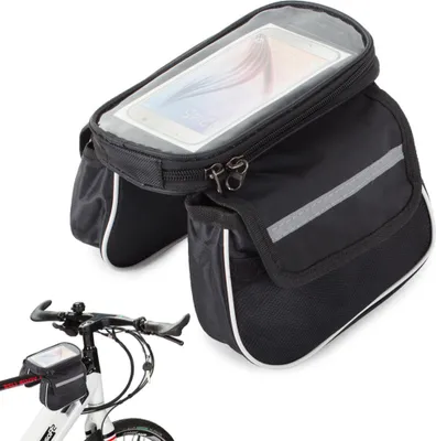 Produktbild von Fahrradtasche Rahmentasche Oberrohrtasche Lenkertasche Handy Fahrrad Tasche