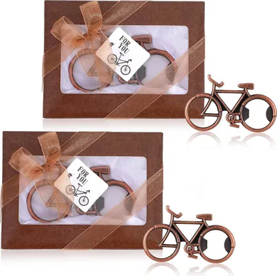 Produktbild von Fahrrad Flaschenöffner - Flaschenöffner - Schlüsselanhänger Fahrrad - Fahrradöffner - Fahrrad Öffner
