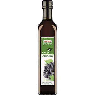 Zdjęcie produktu dla Kotanyi ekologiczny ocet Zweigelt mocny ocet balsamiczny z czerwonego wina 500ml