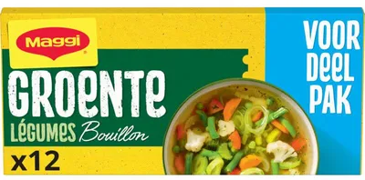 Produktbild von Maggi Gemüse Bouillonwürfel 122 g – Würzige Gemüsebrühe zum Kochen & Verfeinern