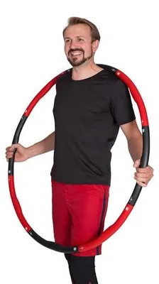 Produktbild von Famanu Hula Hoop für Erwachsene, 1,5 kg, für Anfänger mit Schaumstoff