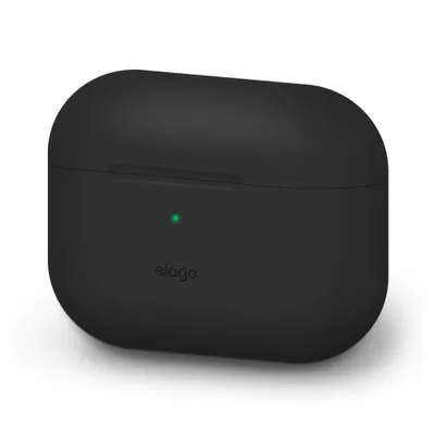 Produktbild von ELAGO Schutzhülle für Airpod Pro Silikon Schwarz