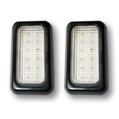 Immagine prodotto di Rimorchio a cupola Lalizas, 2 pezzi, con 12 LED