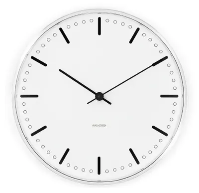 Produktbild von Arne Jacobsen City Hall Wanduhr, Ø 29 cm