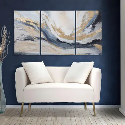 Image de Dingle - Canapé Fixe 2 Places, 127x74x71h cm Blanc, Effet Velours