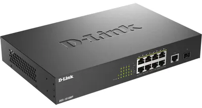 Immagine prodotto di D-Link DGS-1010MP/E 10Port Layer2 PoE+ GigabitSwitch