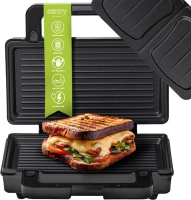Zdjęcie produktu dla CAMRY 2-w-1-TOASTMACHER | CR3074