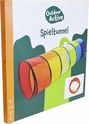 Image de Outdoor Active Tunnel de jeu Outdoor Active #47 cm, longueur 180 cm