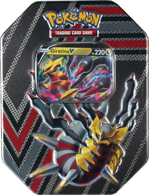 Produktbild von Pokemon Sammelkartenspiel: Tin Box Giratina V (+)