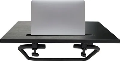 Zdjęcie produktu dla Podstawka pod laptopa z regulacją wysokości, składana, czarna