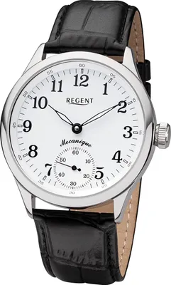 Produktbild von Regent Herren Uhr Lederarmband GM-2117 Lederband Armbanduhr Analog schwarz URGM2117