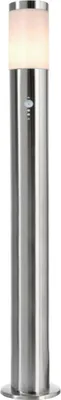 Immagine prodotto di Lampada da terra per esterni Nova, con rilevatore di movimento, acciaio inox, E27 max. 40W