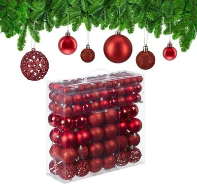 Obrázok produktu pre Gule na vianočný stromček v sade 50 ks