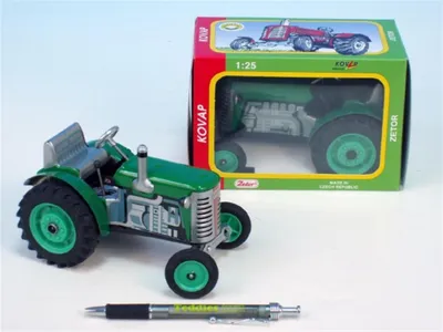 Image de Tracteur KOVAP - Zetor métal 14cm 1:25