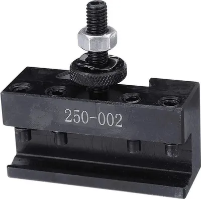 Immagine prodotto di Portautensili a cambio rapido per tornio - Tipo GIB a cuneo - Foro 31,75 mm - Per utensili di tornitura
