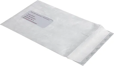 Immagine prodotto di Buste Tyvek C5 con finestra 55 g/m² bianco Contenuto: 100 pezzi