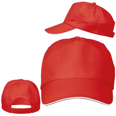 Produktbild von Basecap / Farbe: rot