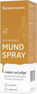 Produktbild von Bakanasan Bio Propolis Mundspray 15 ml