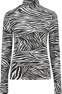 Produktbild von Langärmliges T-Shirt mit auffälligem Animal-Print | M