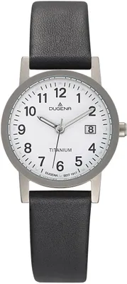 Produktbild von Dugena 4460327 Damen-Armbanduhr, Leder-Armband