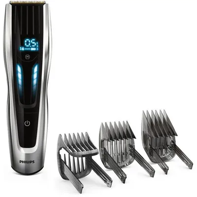 Image de Tondeuse à cheveux Philips Série 9000 HC9450/15, 400 hauteurs de coupe, 120 min d'autonomie, étanche
