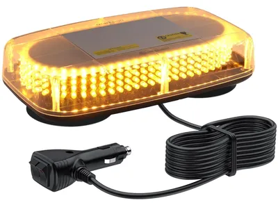 Productafbeelding van Waarschuwingslicht met 240 LEDs, 35W, 15 modi, 12V/24V voor vrachtwagen en voertuig