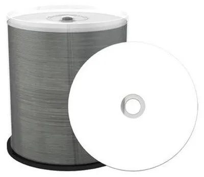 Immagine prodotto di MediaRange MRPL503-C MediaRange CD-R 700MB 100pcs Proselect weiß voll metalliesie