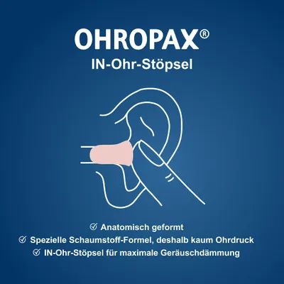 Image de Ohropax Young bouchons d'oreille en mousse 2 pces