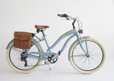 Produktbild von VENICE - I love Italy Cruiser 26 Zoll SUN ON THE BEACH Lady blau